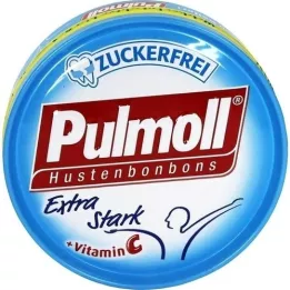 PULMOLL Extra starka sockerfria sötsaker, 50 g