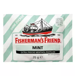 FISHERMANS FRIEND mintpastiller utan socker, 25 g