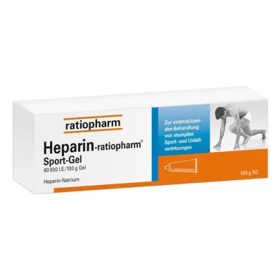 HEPARIN-RATIOPHARM Sportgel, 100 g HEPARIN-RATIOPHARM Sportgel, 100 g
