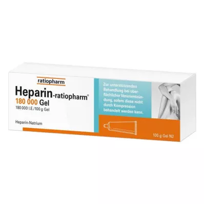 Heparin ratiopharm® 180 000 gel, 100 g