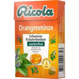 RICOLA o.Z.Box Orange Mint Godis, 50 g