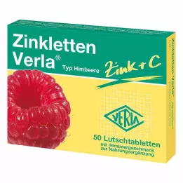 ZINKLETTEN Verla Hallon sugtabletter, 50 kapslar