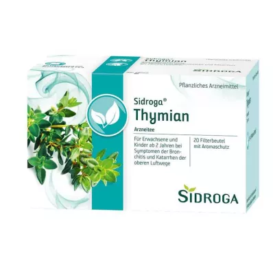 Sidroga® Timjan filterpåsar, 20X1,6 g Sidroga® Timjan filterpåsar, 20X1,6 g