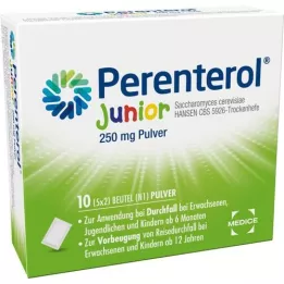 PERENTEROL Junior 250 mg pulverpåse, 10 st