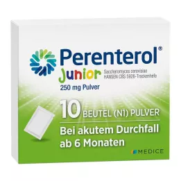 PERENTEROL Junior 250 mg pulverpåse, 10 st