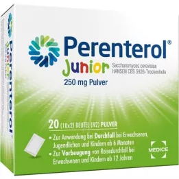 PERENTEROL Junior 250 mg pulverpåse, 20 st