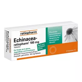 ECHINACEA-RATIOPHARM 100 mg tabletter, 20 st