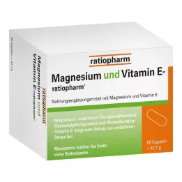 MAGNESIUM UND VITAMIN E-ratiopharm kapslar, 60 st