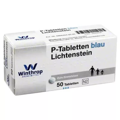 P tabletter blå 8 mm division, 50 st P tabletter blå 8 mm division, 50 st