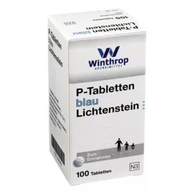 P tabletter blå 8 mm division, 100 st P tabletter blå 8 mm division, 100 st