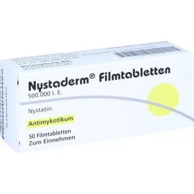 NYSTADERM Filmdragerade tabletter, 50 st