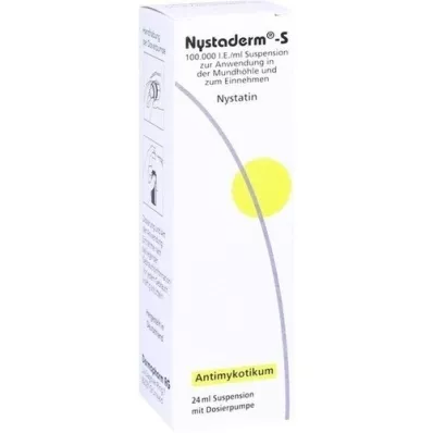 NYSTADERM S Doseringspump för suspension, 24 ml