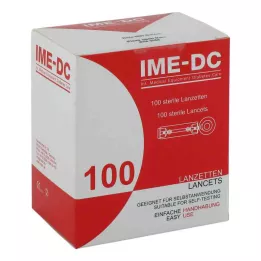 IME-DC Lancetter/nålar för lansettinstrument, 100 st