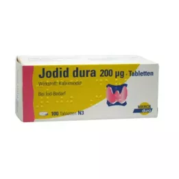 JODID dura 200 µg tabletter, 100 st