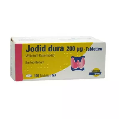 JODID dura 200 µg tabletter, 100 st