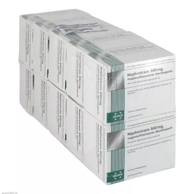 NEPHROTRANS 840 mg enterokapslar, 500 st NEPHROTRANS 840 mg enterokapslar, 500 st
