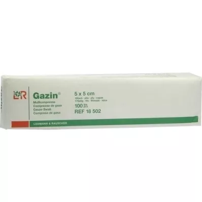 GAZIN Gasbinda comp.5x5 cm icke-steril 16x Op, 100 st