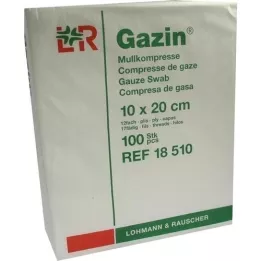 GAZIN Gasbinda komp.10x20 cm icke-steril 12x op, 100 st