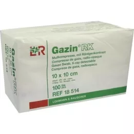 GAZIN Gasbinda komp.10x10 cm icke-steril 12x RK, 100 st