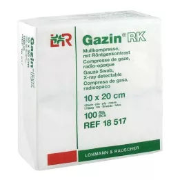 GAZIN Gasbinda komp.10x20 cm icke-steril 12x RK, 100 st