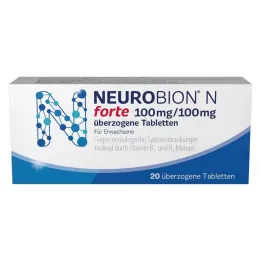 NEUROBION N forte dragerade tabletter, 20 st