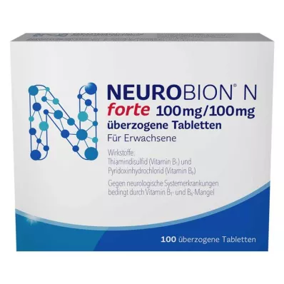 NEUROBION N forte dragerade tabletter, 100 st NEUROBION N forte dragerade tabletter, 100 st
