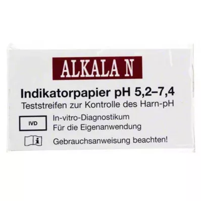 ALKALA N pH-indikatorpapper, 1 st