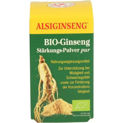 ALSIGINSENG Rent tonicpulver, 30 g