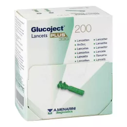 GLUCOJECT Lancetter PLUS 33 G, 200 st