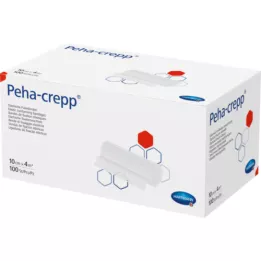 PEHA CREPP Fixeringsbandage 10 cmx4 m komp.verp., 100 st