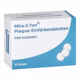 MIRA 2 tabletter för färgning av lerplack, 10 st