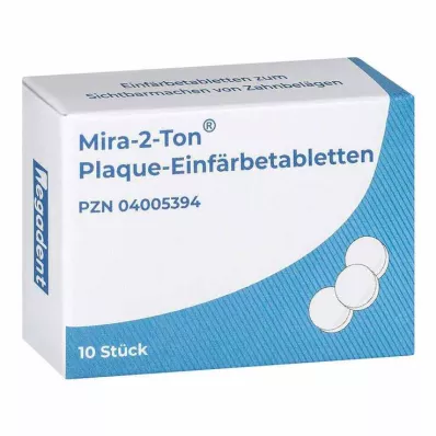 MIRA 2 tabletter för färgning av lerplack, 10 st MIRA 2 tabletter för färgning av lerplack, 10 st