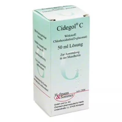 CIDEGOL C lösning, 50 ml CIDEGOL C lösning, 50 ml