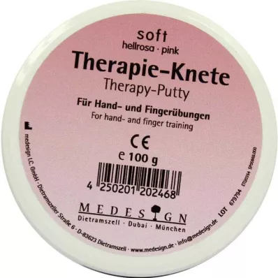 THERAPIEKNETE mjuk ljusrosa, 100 g THERAPIEKNETE mjuk ljusrosa, 100 g