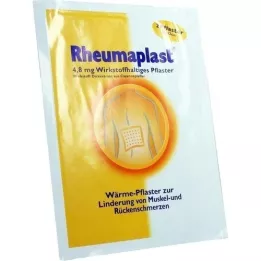 RHEUMAPLAST 4,8 mg plåster innehållande aktiv substans, 2 st