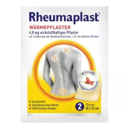 RHEUMAPLAST 4,8 mg plåster innehållande aktiv substans, 2 st