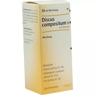 DISCUS compositum N med Kalmia droppar, 30 ml