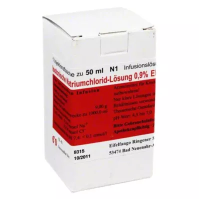 ISOTONISCHE NaCl-lösning 0,9% Eifelfango, 50 ml