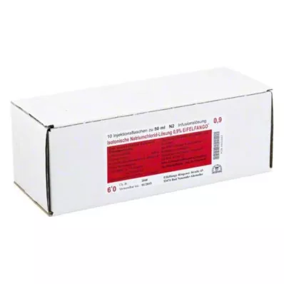 ISOTONISCHE NaCl-lösning 0,9% Eifelfango, 10X50 ml ISOTONISCHE NaCl-lösning 0,9% Eifelfango, 10X50 ml
