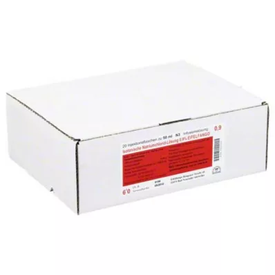 ISOTONISCHE NaCl-lösning 0,9% Eifelfango, 20X50 ml ISOTONISCHE NaCl-lösning 0,9% Eifelfango, 20X50 ml