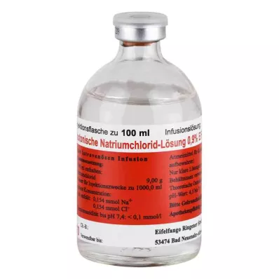 ISOTONISCHE NaCl-lösning 0,9% Eifelfango, 20X100 ml