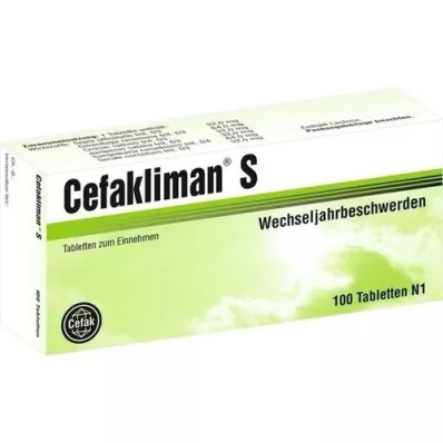 CEFAKLIMAN S-tablets, 100 st