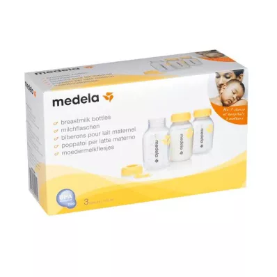 MEDELA Set med mjölkflaskor, 1 p