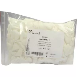 MULLTUPFER FES-TUPF Nr.9 icke-steril 1ply.9x9 cm, 300 st