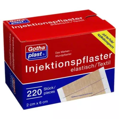 GOTHAPLAST Injektionspluggar 2x6 cm, 220 st