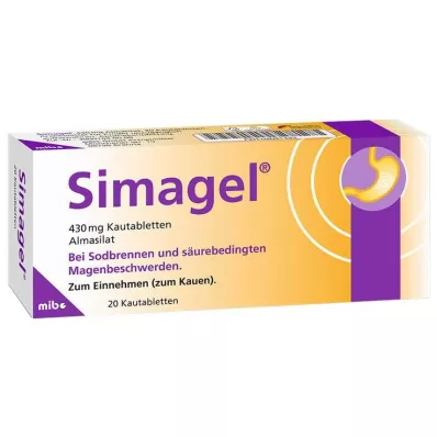 SIMAGEL Tuggtabletter, 20 st SIMAGEL Tuggtabletter, 20 st