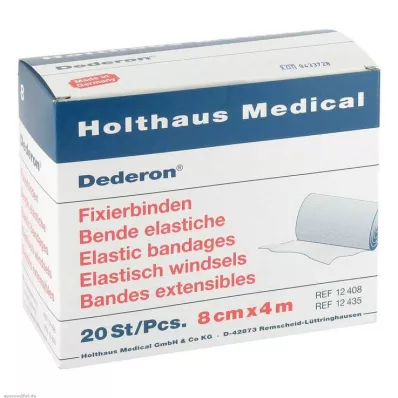 DEDERON Fixeringsbandage 8 cmx4 m, 20 st DEDERON Fixeringsbandage 8 cmx4 m, 20 st