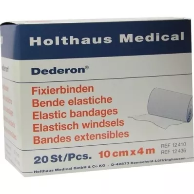 DEDERON Fixeringsbandage 10 cmx4 m, 20 st