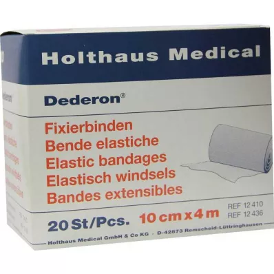 DEDERON Fixeringsbandage 10 cmx4 m, 20 st DEDERON Fixeringsbandage 10 cmx4 m, 20 st
