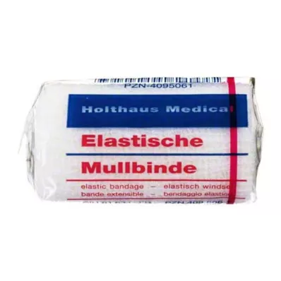 MULLBINDEN elastisk 6 cmx4 m, 1 st